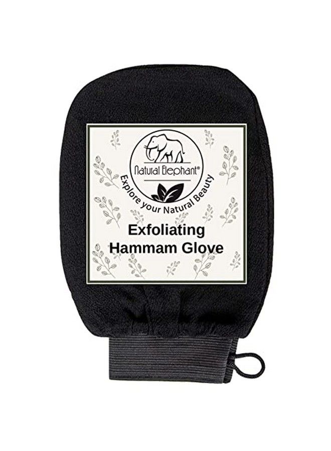 Natural Elephant Exfoliating Hammam Glove Pure Black  - Image 2