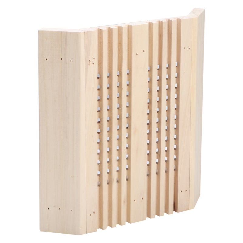Sauna Lamp Shade: High-Quality Wood, High Temperature Resistant, Explosion-Proof Lamp Protection - Smooth Polished Edge, Good Light Transmission Sauna Light Cover for Sauna Room Use - Image 4