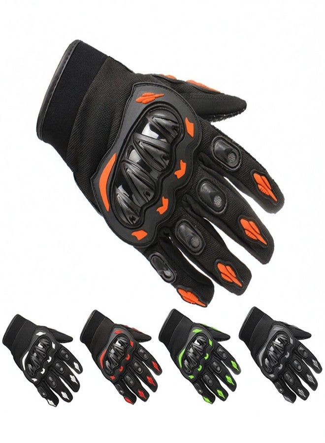 BSDDP Motorcycle Riding Gloves Rider Anti-slip Anti-drop Breathable Outdoor Full Finger Touch Screen Gloves - Image 4