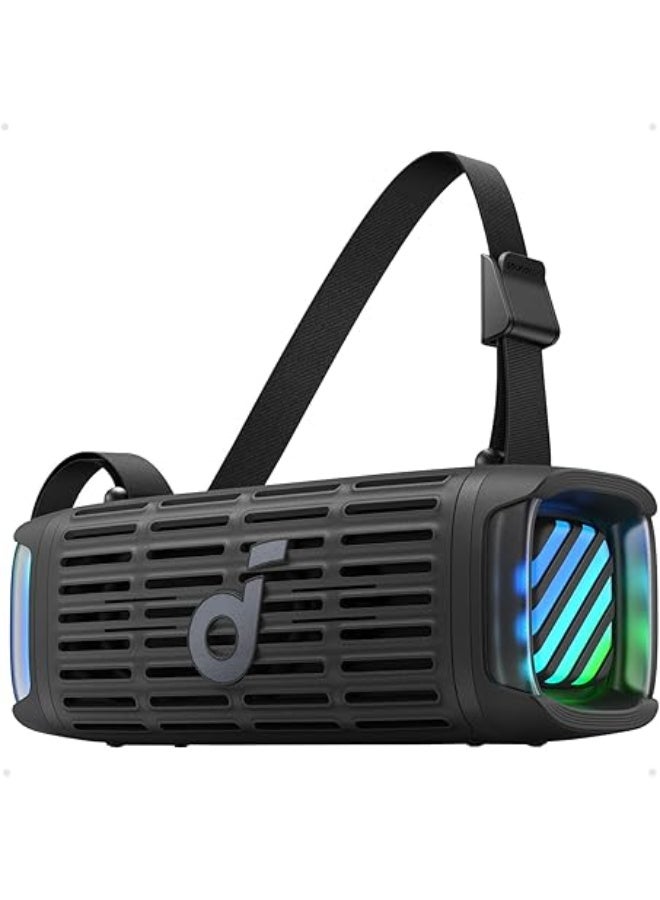 AnkerWork Outdoor Bluetooth Speaker, Heavy Duty, IP68, Floating, Salt Water Resistant, BassUp 2.0, Portable Speaker 50W, Bluetooth 5.3, 16 Hours, TWS, Kayak/Fishing/Camping - Image 1