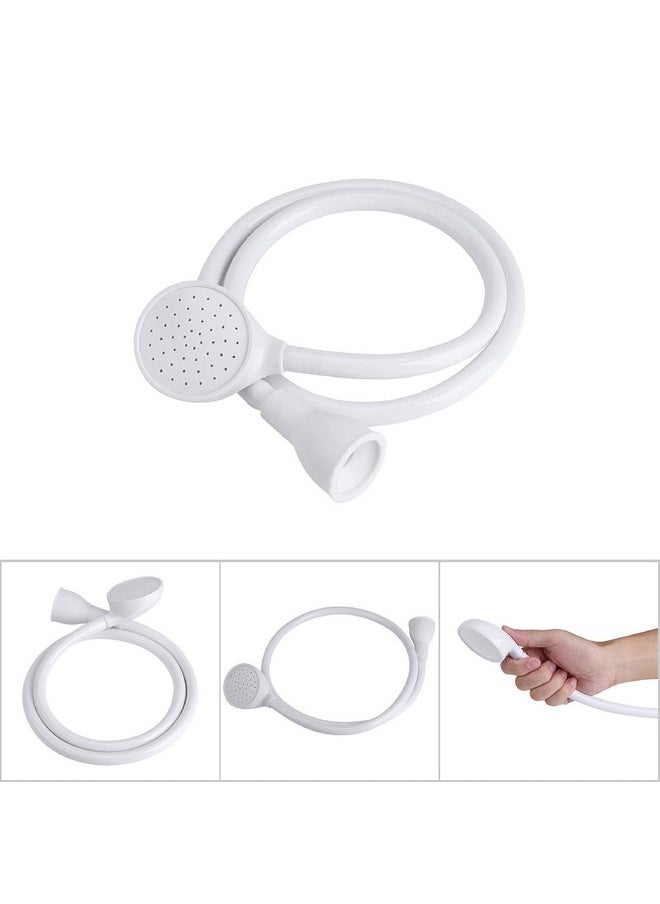 Zerodis Zerodis Pet Faucet Sprayer, Pet Shower Spray Head Hose Push On Bath Tub Sink Faucet Attachment Washing Hair Hairdresser for Laundry Bathroom Kitchen(Single Head)  - Image 3