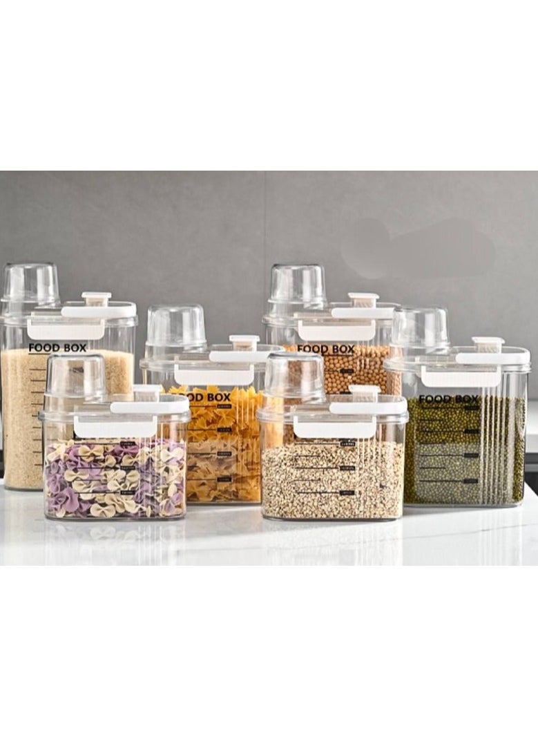 Generic Standard acrylic legumes box (2500 ml) one piece  - Image 1