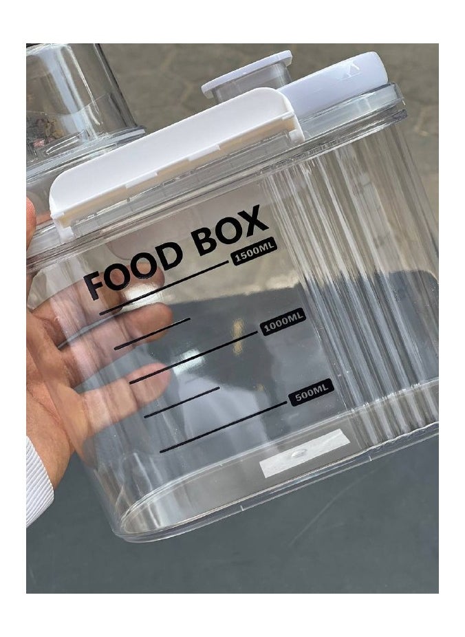 Generic Standard acrylic legumes box (2500 ml) one piece  - Image 5