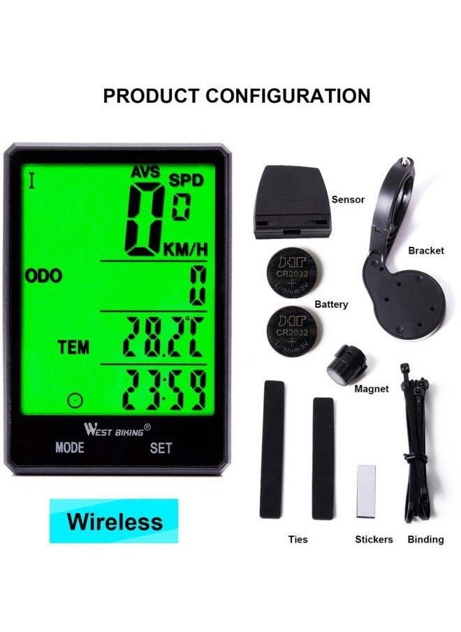 NIBEMINENT - 9-Piece Bicycle Odometer Set - Image 1