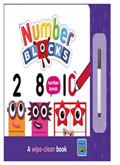Numberblocks Number Bonds A Wipeclean Book by Sweet Cherry Publishing Paperback 