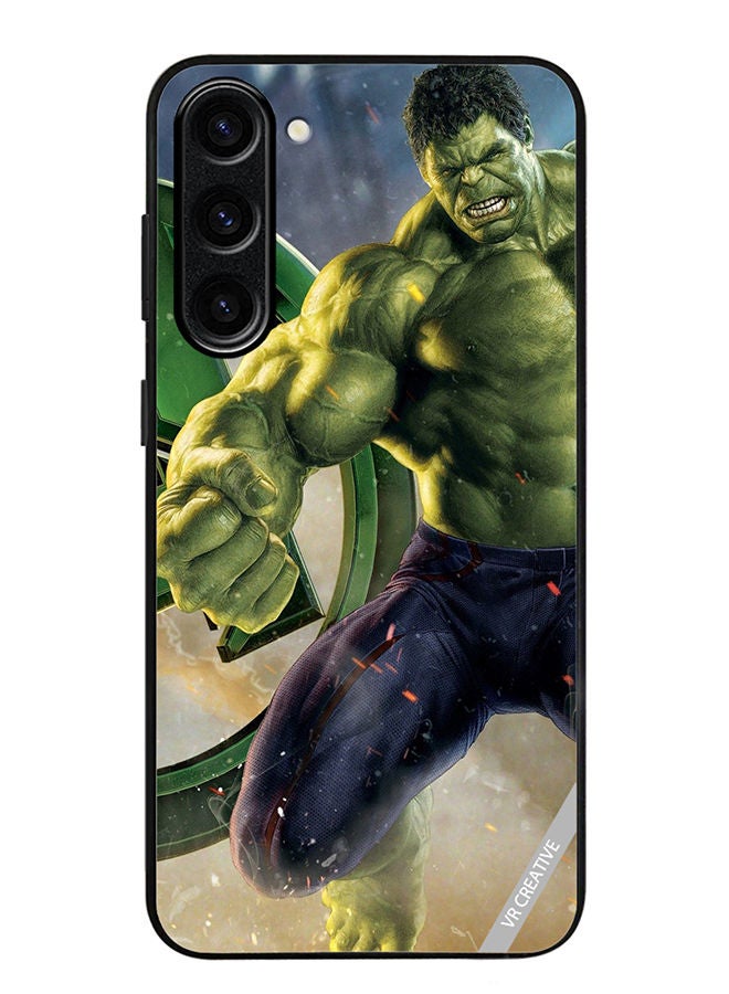 VR CREATIVE Protective Case Cover For Samsung Galaxy S23 Hulk Design Multicolour - Image 1