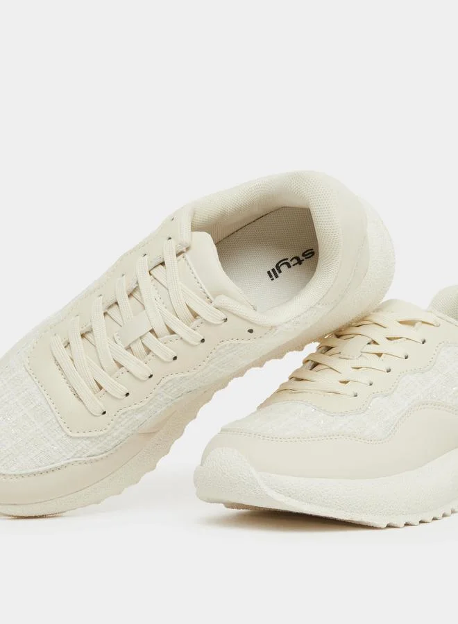 Styli Styli Panelled Lace Up Sneaker