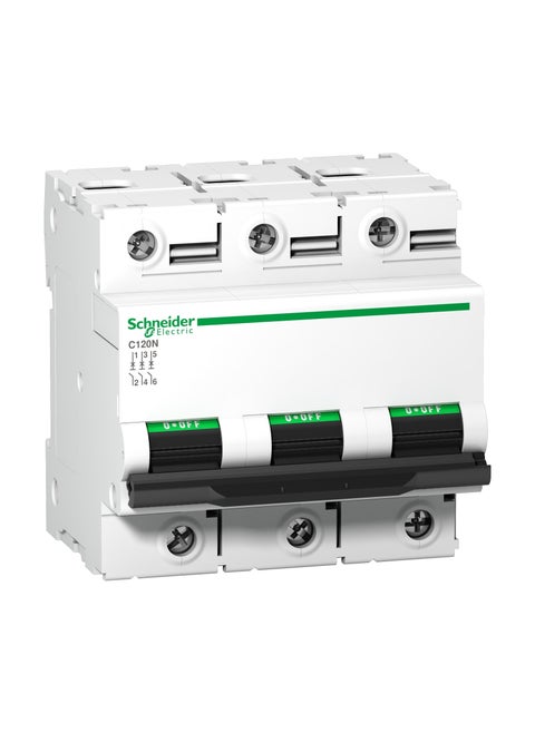 A9N18369 C120N - Circuit Breaker - 3P - 125A - C curve