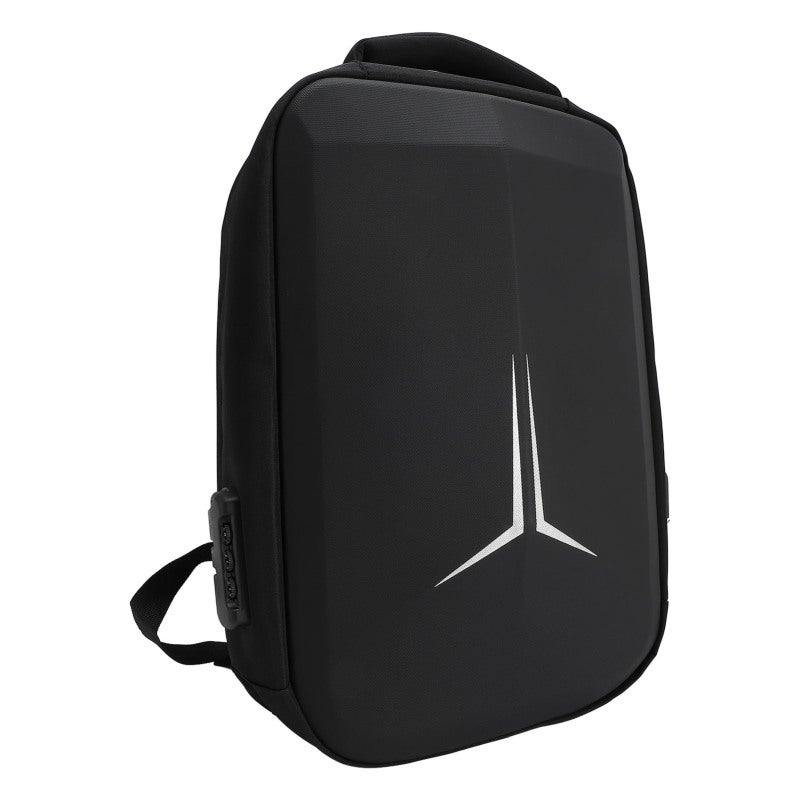 Satellite Backpack: Black Water Resistant Fabric - Pressure Resistant Structure Custom Molded Compartments USB Charging Port Backpack for Camping Travel Electronics Storage - Image 3