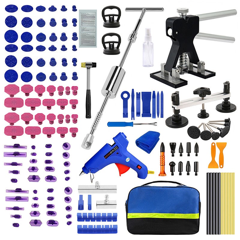 Car Dent Repair Tool Body Sheet Metal Puller Pit Suction Dent Repair Kit Suit - Image 5
