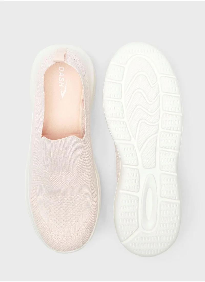 Dash Close Toe Flat Slip Ons