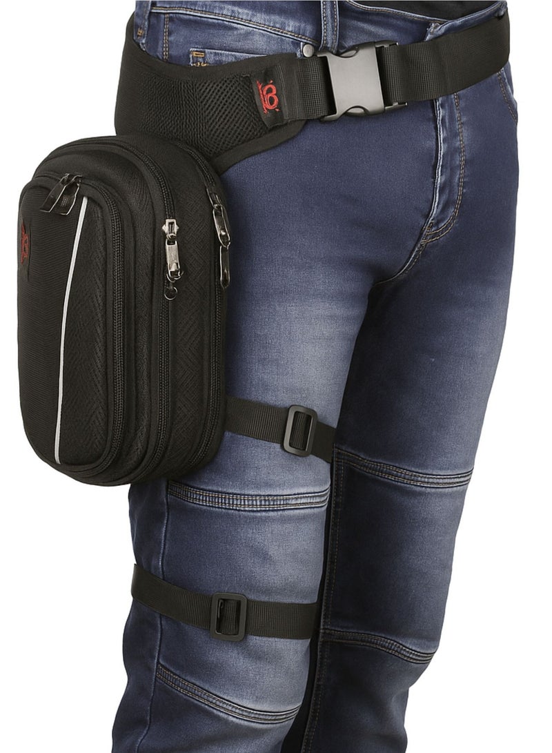 Tex MOTORCYCLE FABRIC MOTORCYCLE LEG BAG, EB11237482  - Image 1