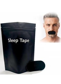 30 Pcs Sleep Strips,Mouth Tape for Sleeping Specially Designed for Lip Contact, Cotton Sleep Strips，Anti Snoring Mouth Tape for Snoring Relief and Sleeping Quality Improvement(Black)