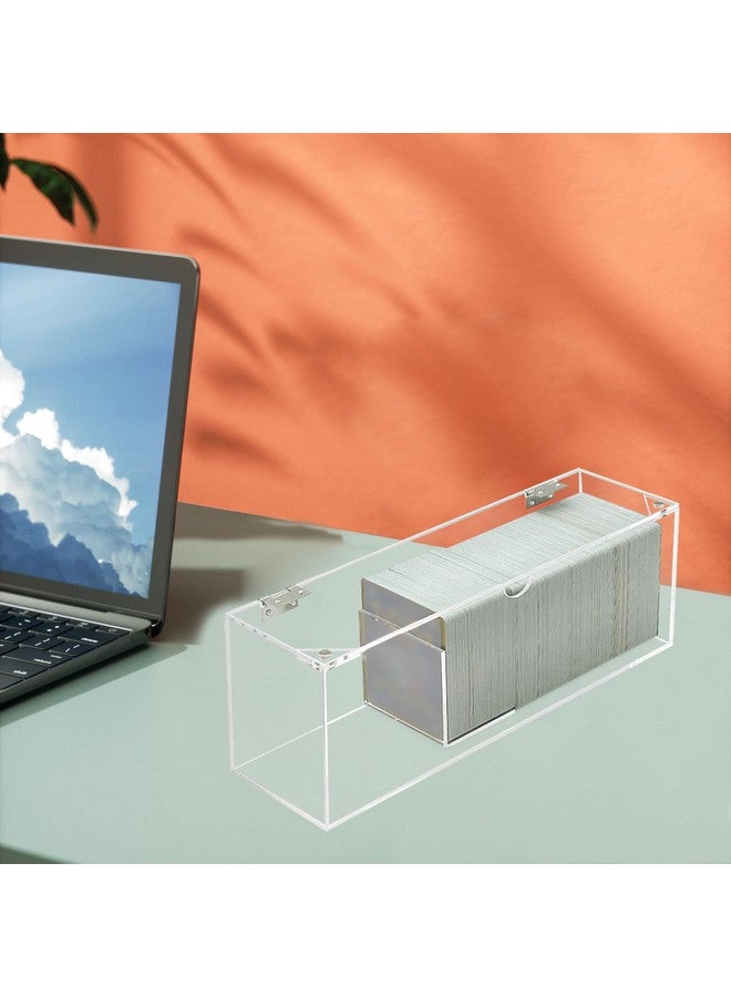 Bigfety Acrylic Card Display Case, Clear Visible Trading Card Box Fits for Sports Cards, Game Cards - Image 3