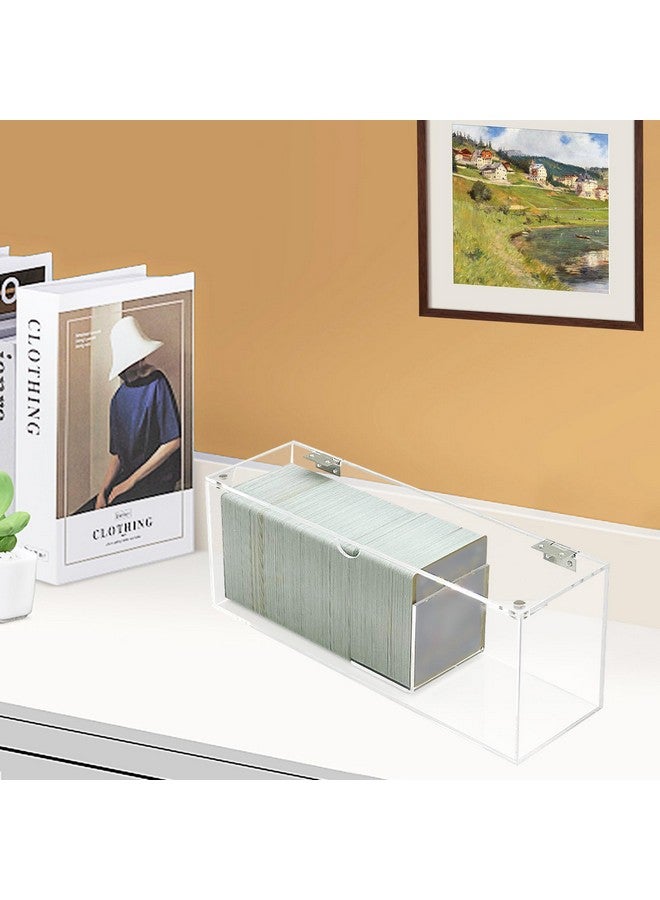Bigfety Acrylic Card Display Case, Clear Visible Trading Card Box Fits for Sports Cards, Game Cards - Image 4