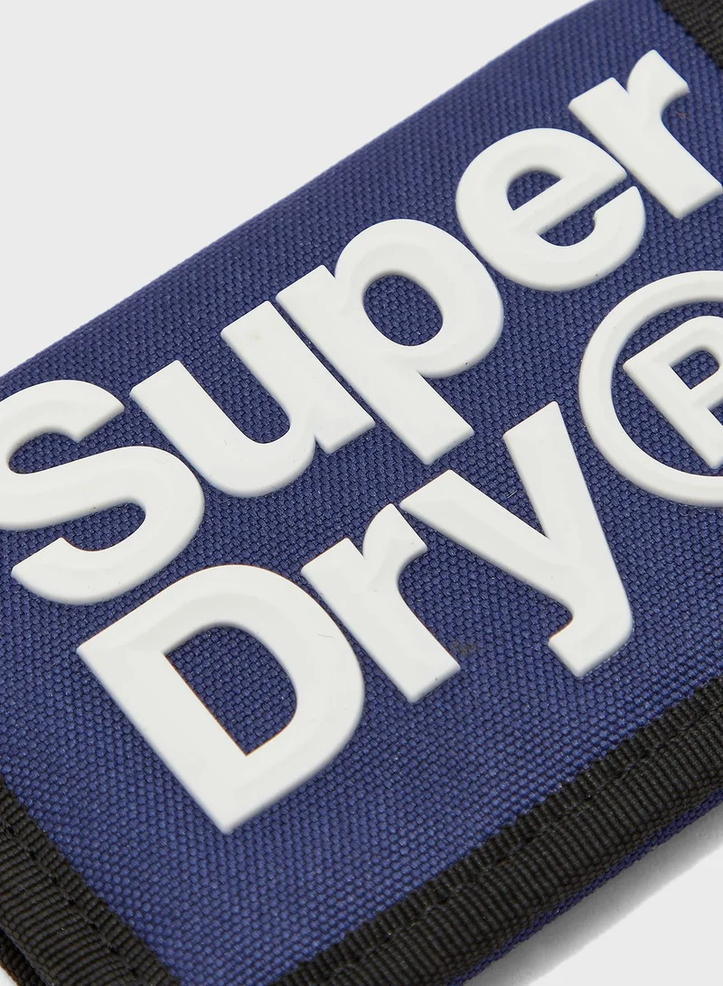 Superdry Velcro Logo Wallet