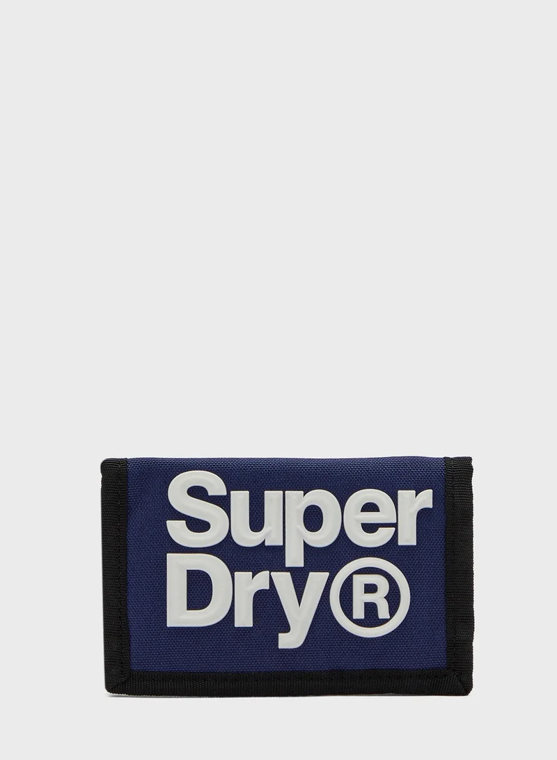 Superdry Velcro Logo Wallet
