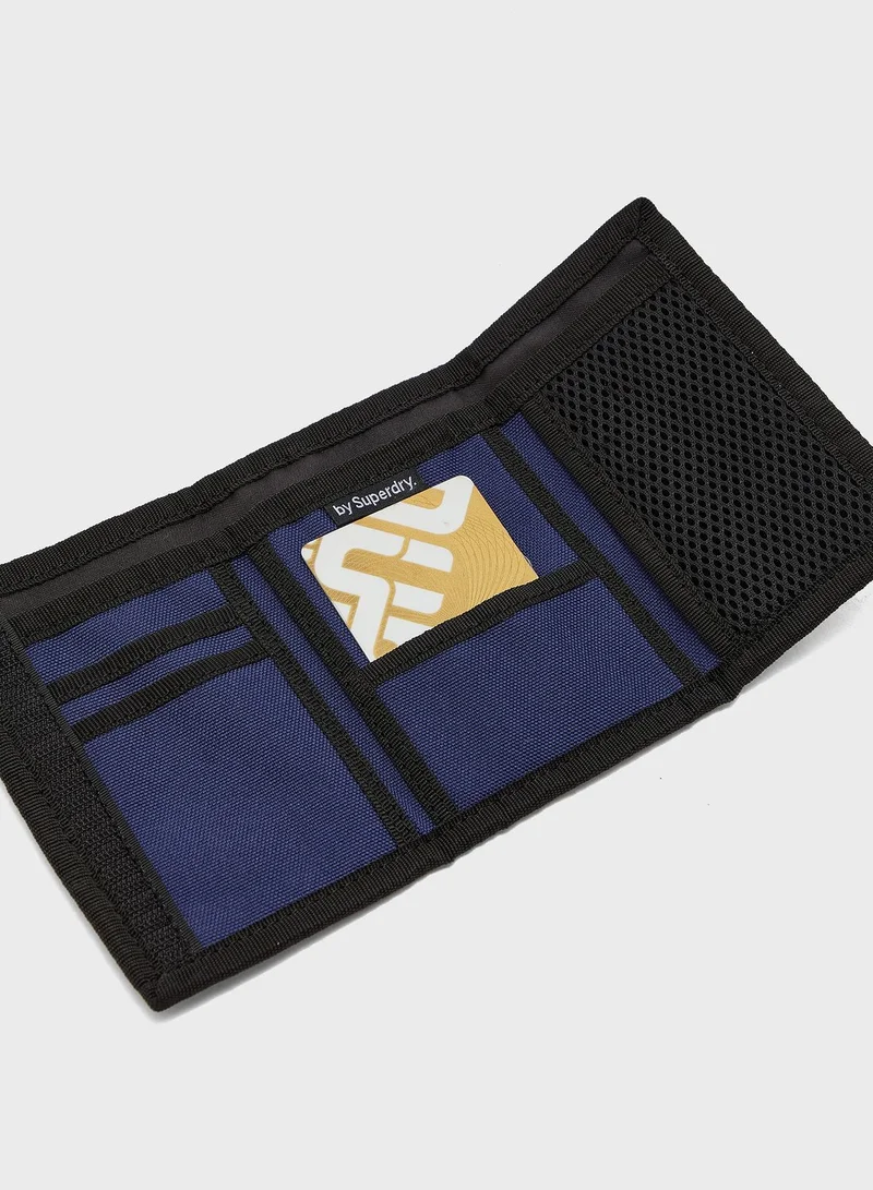 Superdry Velcro Logo Wallet