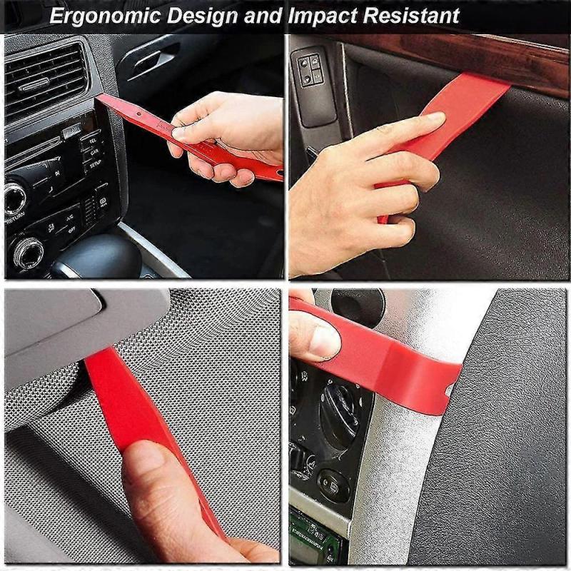 12 Pcs Auto Trim Removal Tool Car Removal Tool Kit Plastic Pry Tool - Image 4