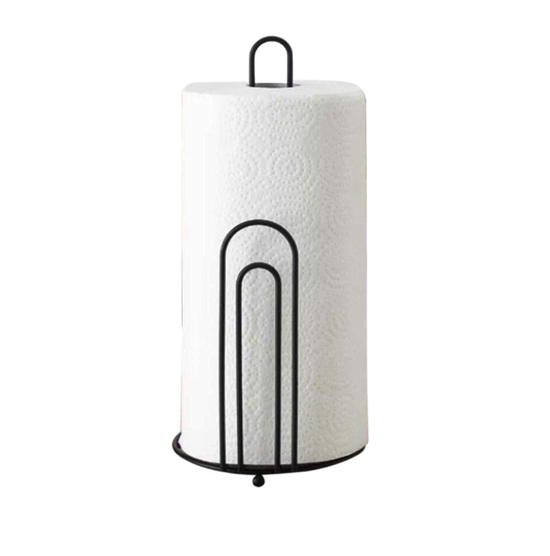 Craftland Wrought Iron Gate Shape Tissue Paper/Towel/Roll/Napkin Holder/Dispenser for Kitchen Bathroom and Dining Table (Gate Shape) - Image 3