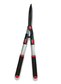 Generic Taiwanese metal fence shears used for cutting trees, branches and strong tree branches. It features a strong metal handle and a sharp tool for easy cutting. Extendable. 