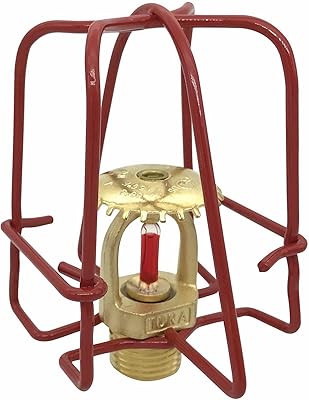 Happy Tree Happy Tree (6 Pack) 1/2" IPS Fire Sprinkler Head Guard Cover Red for Pendent & Upright & Horizontal Sidewall Head -  - Image 1