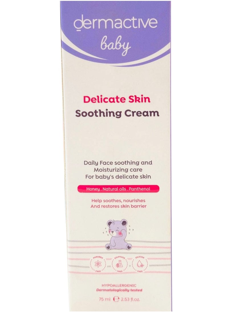 Dermactive Dermactive Delicate Skin Soothing Cream 75Ml 