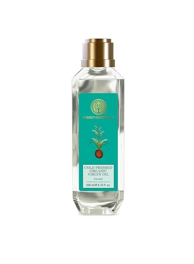 فورست اسينشالز زيت جوز الهند العضوي النقي المعصور على البارد من فورست إسينشالز | نقي وطبيعي 100% - Image 1