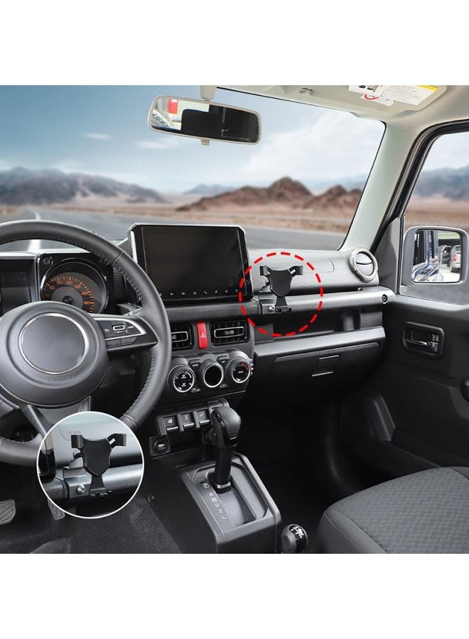 Car  Mobile Phone Bracket GPS Phone Stand Bracket  Fit For Suzuki Jimny 2019 2020 2021 Up Car Interior Accessories - Image 4