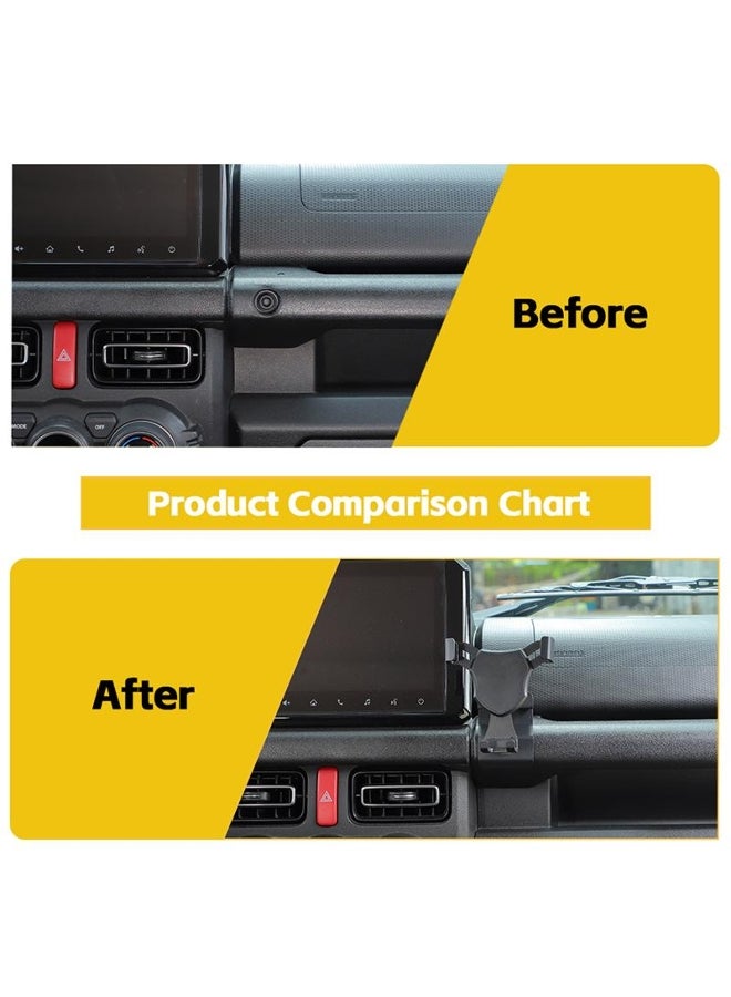 Car  Mobile Phone Bracket GPS Phone Stand Bracket  Fit For Suzuki Jimny 2019 2020 2021 Up Car Interior Accessories - Image 3