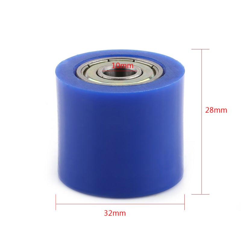 Chain Pulley Roller Slider with Heavy Duty Bearings - Guide Pulley for Motorcycle ATV Off-Road Vehicle Chain Tensioner - Image 5