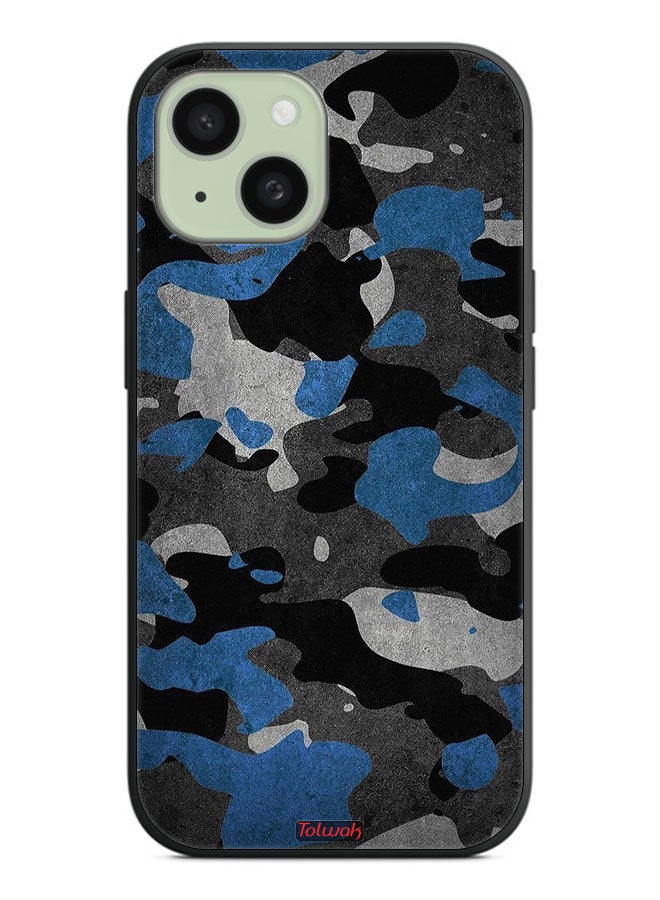 Tolwak Apple iPhone 15 Protective Case Cover Camouflage Pattern - Image 2