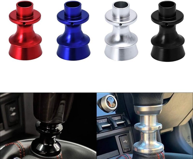 cheekyglo Car Shift Kno oot Retiner, Shift Kno dpter oot Retiner Holder luminum lloy Shift Kno Stopper Shift oot Retiner Connector dpter Fit for SuBaruFT86 GT86,Red-Red - Image 2