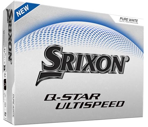 Srixon QStar Ultispeed Golf Balls White - Image 1