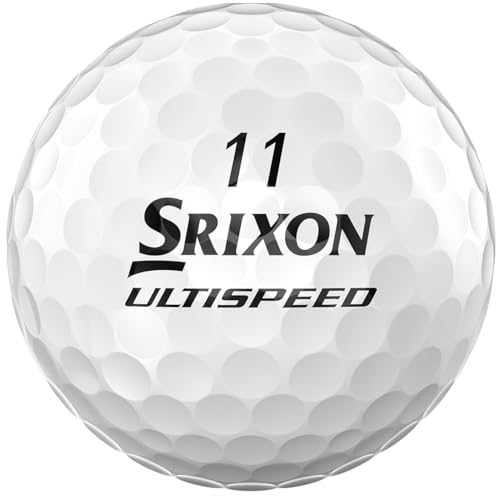 Srixon QStar Ultispeed Golf Balls White - Image 3