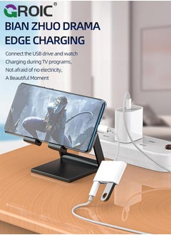 GROIC USB C SD Card Reader with USB 3.0 Port & Charging Port, 4-in-1 USB Type-C Micro SD Memory Card Reader OTG Adapter, Compatible with iPhone 15 Pro Max, iPad Pro, MacBook Pro/Air, Galaxy S8 to S24  - Image 4