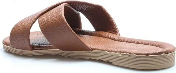 فاست ستيب Women's Comfortable Summer Daily Sea Home Cross Slippers 935ZA111