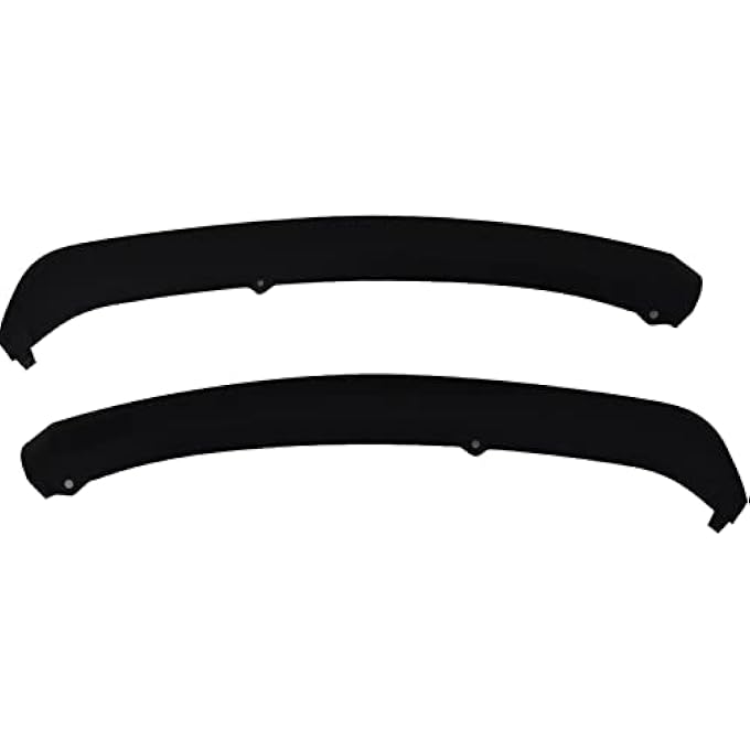 SEBLAFF 2 PCS Left Right Front Bumper Spoiler Lip Air Chin Splitter Replacement for 2012 2013 2014 Focus Sedan/Hatchback FO1095244C CP9Z17626A CP9Z17626B - Image 2
