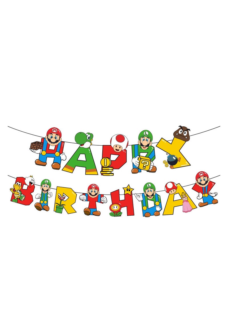 New Super Mario Game Theme Children's Party Supplies  - Image 3
