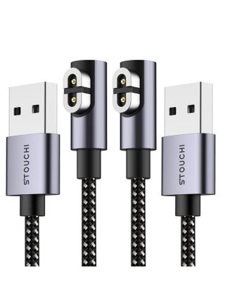 Charging Cable for Shokz, (4FT+6.6FT) 2-Pack Nylon Braided USB A Cord Compatible with AfterShokz Aeropex AS800/ Shokz OpenRun Pro/OpenRun/OpenRun Mini/OpenComm Shokz Charger Replacement - pzsku/ZAFEC81A6BFA47A410FA2Z/45/1743367130/98c9b923-1208-4f21-8c96-b179c70f7e3e
