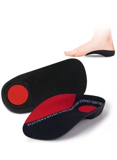 KASTWAVE 3/4 Length Plantar Fasciitis Arch Support Insoles for Men Women and Kids, Orthotics Shoe Inserts for High Arch, Flat Feet, Over-Pronation, Heel Pain Relief, Heel Cushion Inserts, S: Men5-6/Women6-7  - Image 1