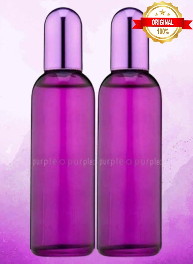 Colour 2 Pieces Me Purple Perfume 90ml EDP - Image 1