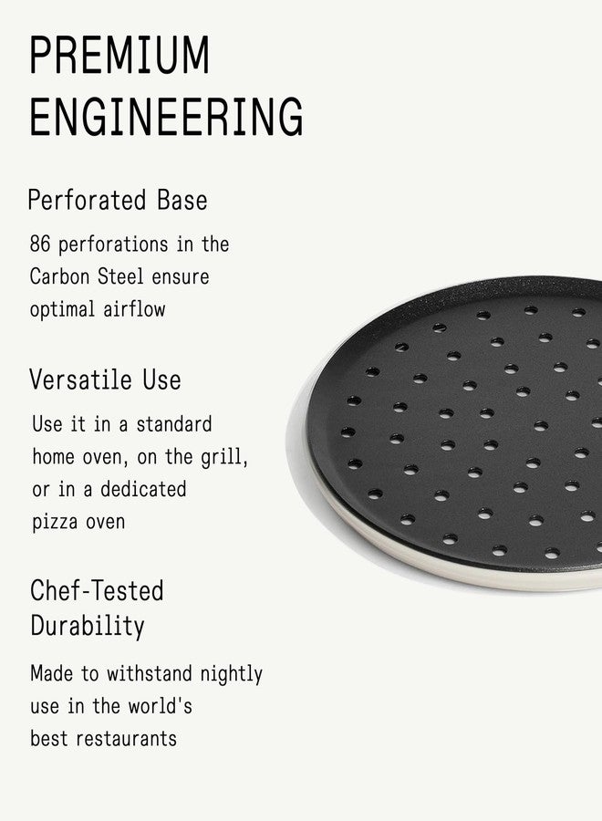 Madein Made In Cookware | Seasoned 12" Carbon Pizza Steel | Professional Cookware | Crafted in Sweden | Induction Compatible - Image 2