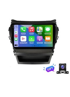 Hyundai Santa Fe 2012 To 2017 Android Screen 4GB RAM Support Apple Carplay Android Auto Wireless QLED Touch Screen DSP AHD Camera Included SIM Card Support Bluetooth