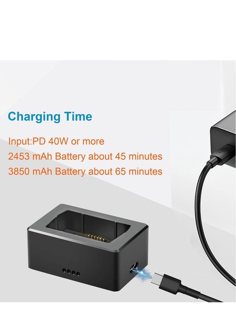 Y&D - Battery Charger for DJI Mavic Mini 3 Pro, USB Charging Hub with Two Cables, Support QC3.0 PD Fast Charging, Accessories - Image 1