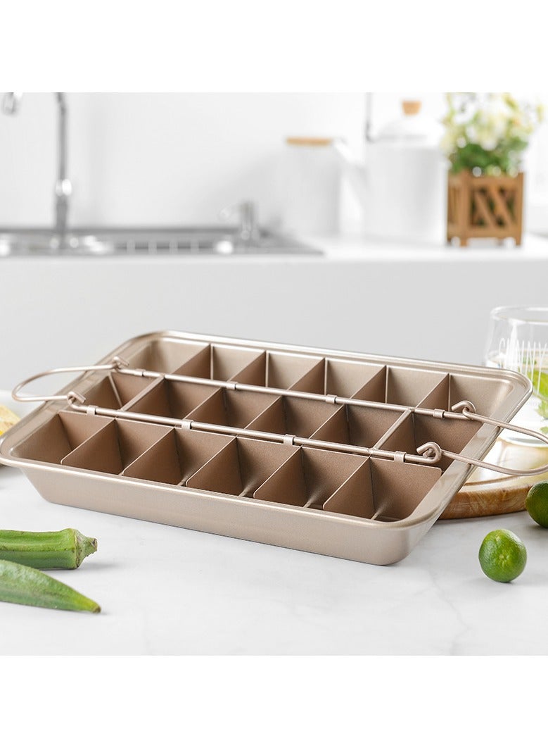 general Brownie baking pan square non-stick cake mold thickened baking tool set for daily enjoyment - Image 4