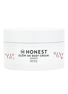 The Honest Company The Honest Company Honest Mama Glow On Body Cream  Hydrates Firms  Tightens Skin  Shea Butter Avocado Oil Vitamin E  6 oz 