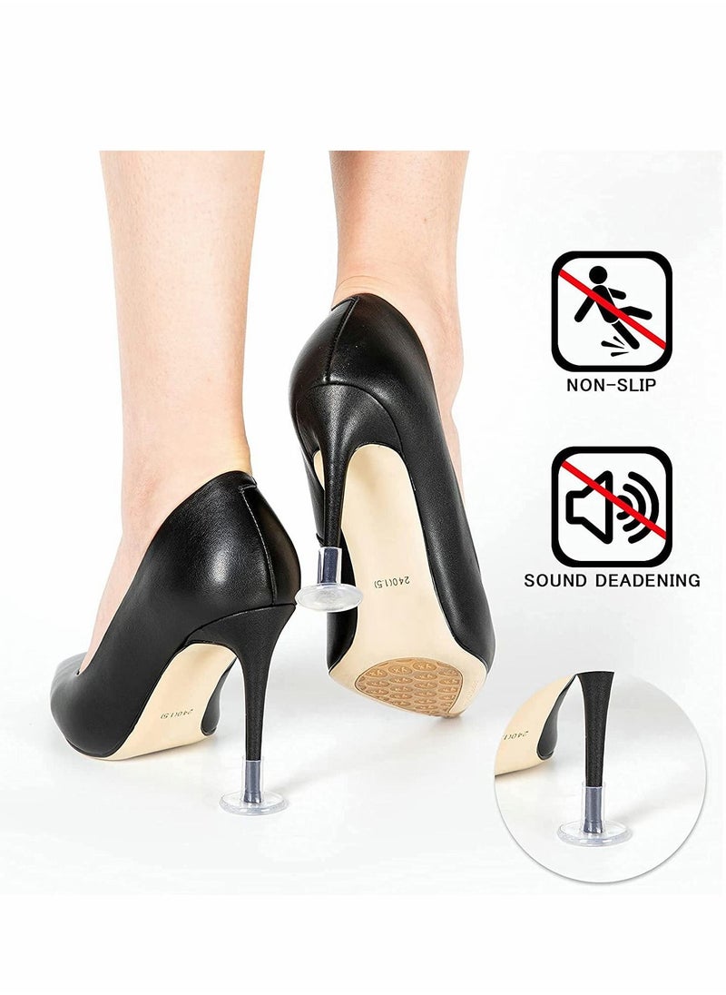 Excefore - 15 Pairs Heel Protectors for Shoes Stiletto High Heel Protectors, Savers Stoppers Covers Perfect for Weddings, Races, Formal Occasions - Protecting from Grass, Gravel, Bricks & Cracks - Image 1