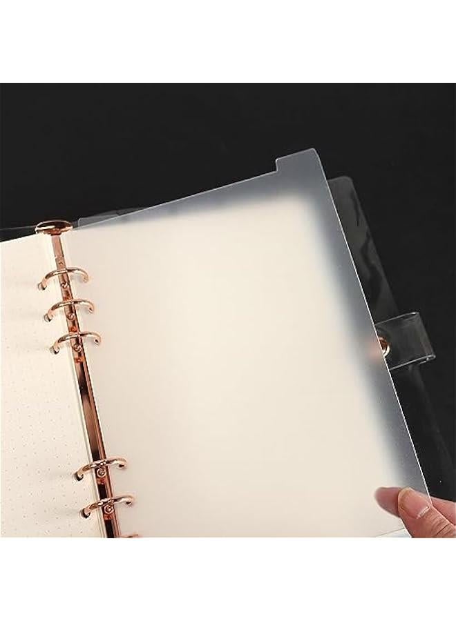 Arabest A5 Plastic Folder Divider Tabs with Removable Adhesive for Professional Binders and Planner Inserts  - Image 2