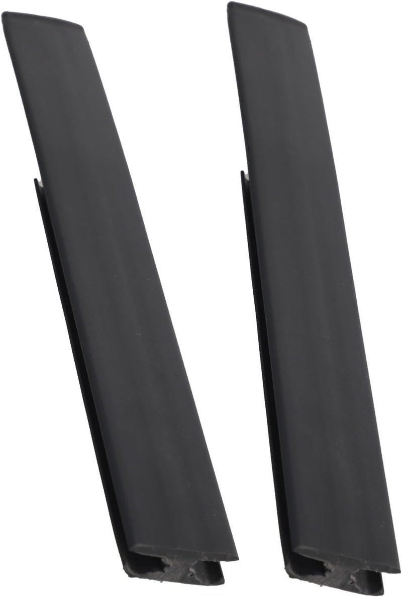 Roof Exterior Trim Drip Molding Front Pair for Buick for ENCORE 2013-2021 for CHEVY for TRAX 2015-2021 for OPEL for MOKKA 2015-2021 Black ABS Plastic OE 42577928 42577929 Direct Fit - Image 1
